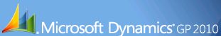 Dynamics GP 2010